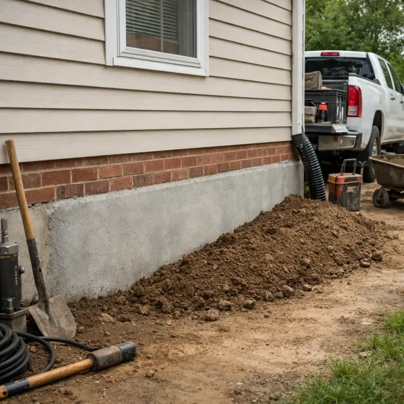 Stem Wall Repair Leesburg